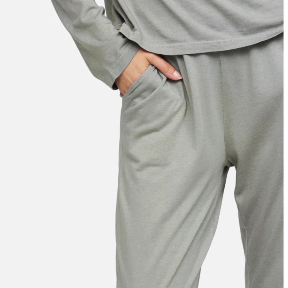 Mate the Label Tencel Sleep Pant SZ. Large olive green